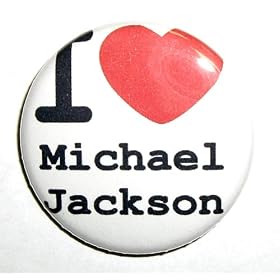 Michael Jackson~ Michael Jackson Button~ Rare Button!!~ Approx 1.25