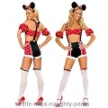 Ladies Minnie Mouse Fancy Dress Outfit