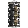 Kamenstein Metro 21-Jar Spice Rack - Black