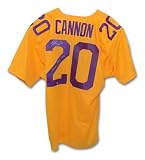 Billy Cannon LSU Tigers Throwback Jersey Inscribed "Heisman 1959" Autographed - Autographed College Jerseys
