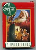 1995 Single Pack Coca-Cola Santa Christmas Playing Cards