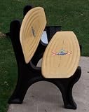 Engineered Plastic Systems GBLEG Garden Bench Leg in Black