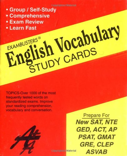 Ace's English Vocabulary Exambusters Study Cards (Ace's Exambusters)