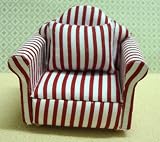 Review Streets Ahead  / Dolls House Armchair Red Stripe