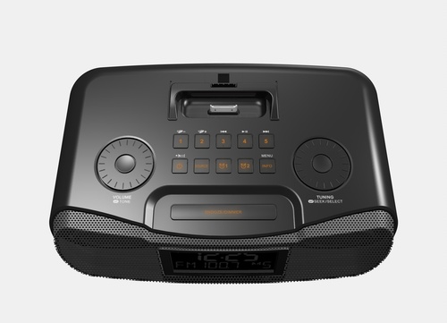 Clock Radio top