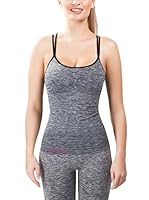 Spaio Camiseta Técnica Emmitou Duo Active Narrow Straps Shirt Shirt 01 (Gris Jaspeado)