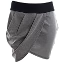 Miso Disco Skirt - Light grey - Womens