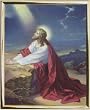 Jesus Praying Framed Art, 8" x 10" - MADE IN ITALY