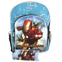 Marvel Iron Man Backpack - Full Size Cordura School Bag