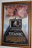 Titanic - Leonardo Dicaprio Autographed 8x10 Photo - Custom Framed into the Movie Poster
