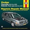 Dodge Durango 2004-2009 Dakota Pickups 2005-2011 (Haynes Repair Manual)