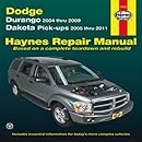 Dodge Durango 2004-2009 Dakota Pickups 2005-2011 (Haynes Repair Manual)