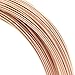 5 feet 14k Rose Gold Filled Round 28 Gauge / 0.3mm Half Hard Wire / Findings / Rose Gold