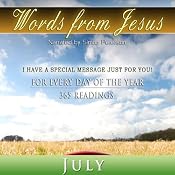 Words from Jesus: July: A Reading for Every Day of the Month | [Simon Peterson]