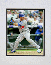 Russell Martin 2008 Swing Action Double Matted 8O x 10O Photograph (Unframed)