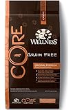 Wellness CORE Grain Free Original Turkey & Chicken Natural Dry Dog Food, 26-Pound Bag