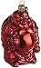 Ornaments To Remember Laughing Buddha (Red) Hand-Blown Glass Ornament