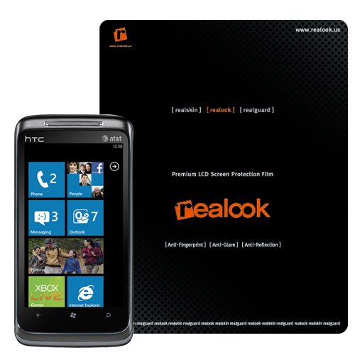 51rYJ3TUhhL REALOOK AT&T HTC Surround Crystal Clear Premium LCD Screen Protector 2 Pack Reviews