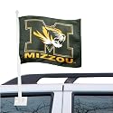 Missouri Tigers Black Car Flag