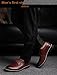 Gaorui Men Spring Fashion Lace up Eyelet Oxford Leather Nude Shoe Brogue