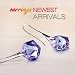 Pugster 925 Sterling Silver Hollow Carved Heart Cluster Jewelry Dangle Earrings image 1