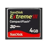 SanDisk SDCFX3-004G-A31 4GB Extreme III CF Card