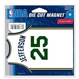 Utah Jazz Official Logo 4" Car Magnet