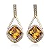 18k Yellow Gold Plated Sterling Silver Citrine 8mm title=