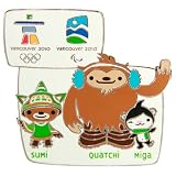 2010 Winter Olympics Mascot Family Collectible Pin