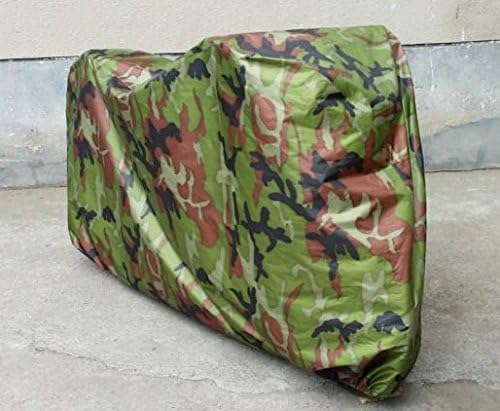 BlueMart ® Camo 190T nylon waterproof bike / bicycle cover (Size: M)