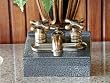 Banner Antique Brass Lav Faucet W/ Cross Handles