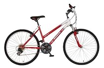 Mantis Raptor Women's 26- Inch Bike, White/Red
