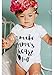 Juicart Baby Novelty Romper Boutique Onesie Bodysuit with sayings (0-6 Months)