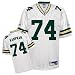 Reebok Green Bay Packers Aaron Kampman Replica White Jersey Size: Medium