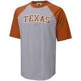 Nike Texas Longhorns Ash Classic Raglan T-shirt