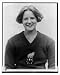 Historic Print (L): [Gertrude Ederle, half-length portrait, facing front, during base...