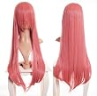 Cosplayland C249 - 80cm glatt volumin�s dicht gewebt Theater Per�cke Wig - ROSA