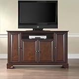 Crosley Furniture LaFayette 60" TV Stand in Vintage Mahogany Finish