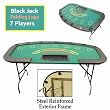 Professional Blackjack table with Folding Legs