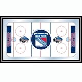 NHL New York Rangers Framed Hockey Rink Mirror
