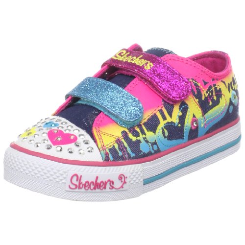 51rYcQwghxL Skechers Little Kid S Lights Shuffles Dualing Hearts Lighted Sneaker