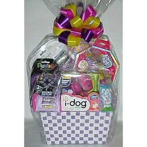 Tween Ultimate Easter Basket with Pink Idog,and More by