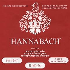 Hannabach 800SHT Konzertgitarre Super HighTension Nylon Saiten-Set