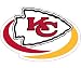 Kansas City Chiefs Car Magnet Decal (12 -inch)