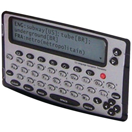 NEW FRANKLIN FR-TJS12 12-LANGUAGE EUROPEAN TRANSLATOR (PERSONAL AUDIO)