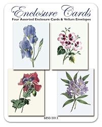 Portraits of Spring - Set of Four Gift Cards and Vellum Envelopes