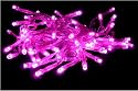 Simply Pink LED fairy lights, LED string, festive Christmas lights - made by QB