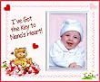 Key to Nana's Heart - Valentine's Picture Frame Gift