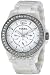 Fossil White Ceramic Crystals Analog Multifunction Ladies Watch CE1010