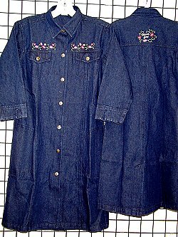 Girls Sizes 7/8/10/12/14 Embroidered Western Dress, 1 Prepack Box=24 PCS Assorted Sizes, Wholesale Price Each at $7.50, Closeout Sale Total Quantity Available : 960 PCS = 40 Boxes. First Quality.